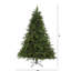Green Lighted Artificial Fir Christmas Tree-401068787