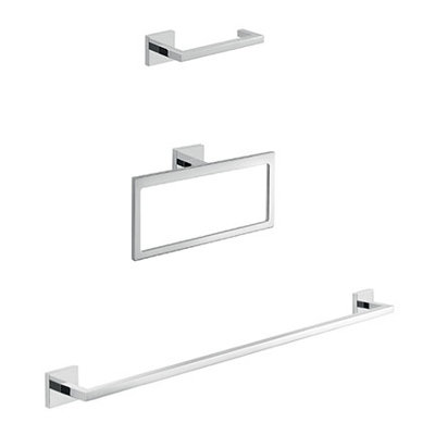 Elba 3 - Piece Bathroom Hardware Set