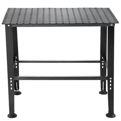 Welding Table 36"X24" 800LBS Welding Workbench Table With Multiple Fixture Holes