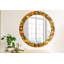 Huldar Glass Flat Wall Mirror
