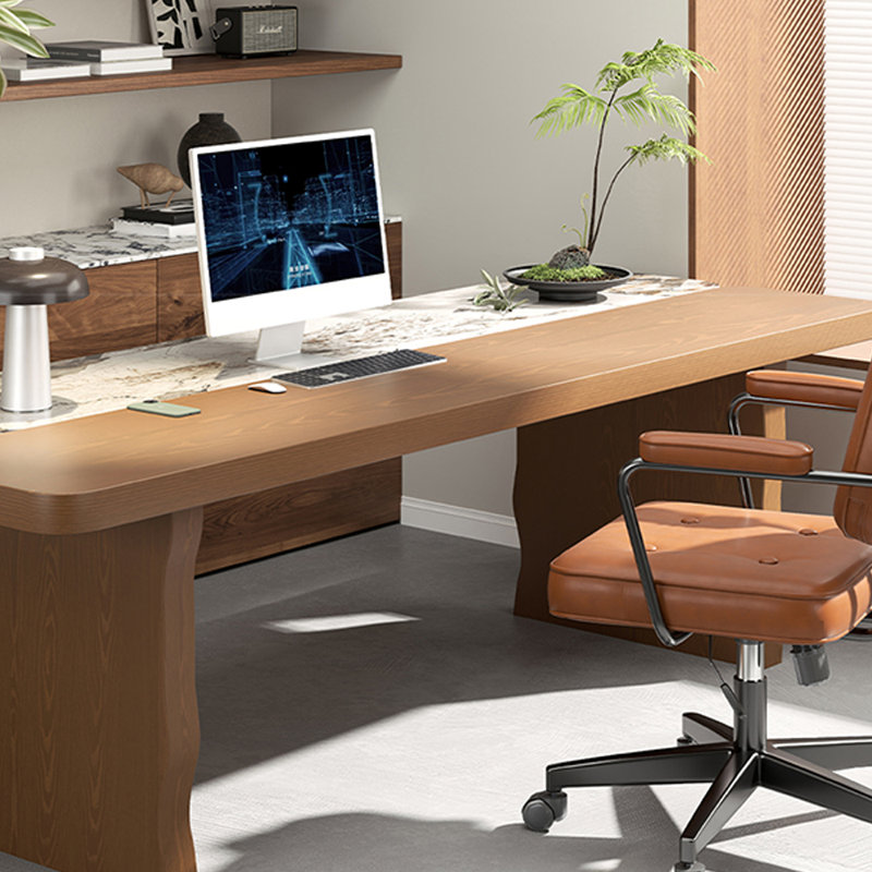 Half Sintered Stone Desktop Desk
