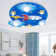 Cygnus 8 - Light Acrylic Dimmable Geometric Chandelier