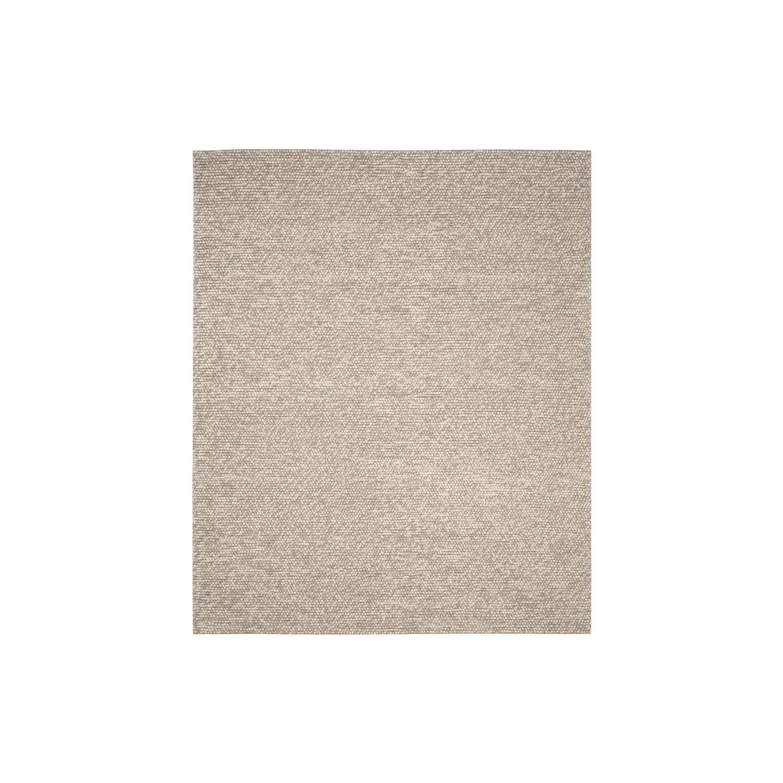 Elle Handmade Wool Beige Rug, Rectangle 12' x 18'