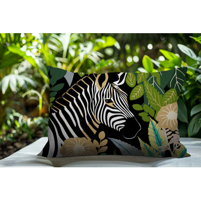 Reversible Indoor/Outdoor Rectangle Pillow
