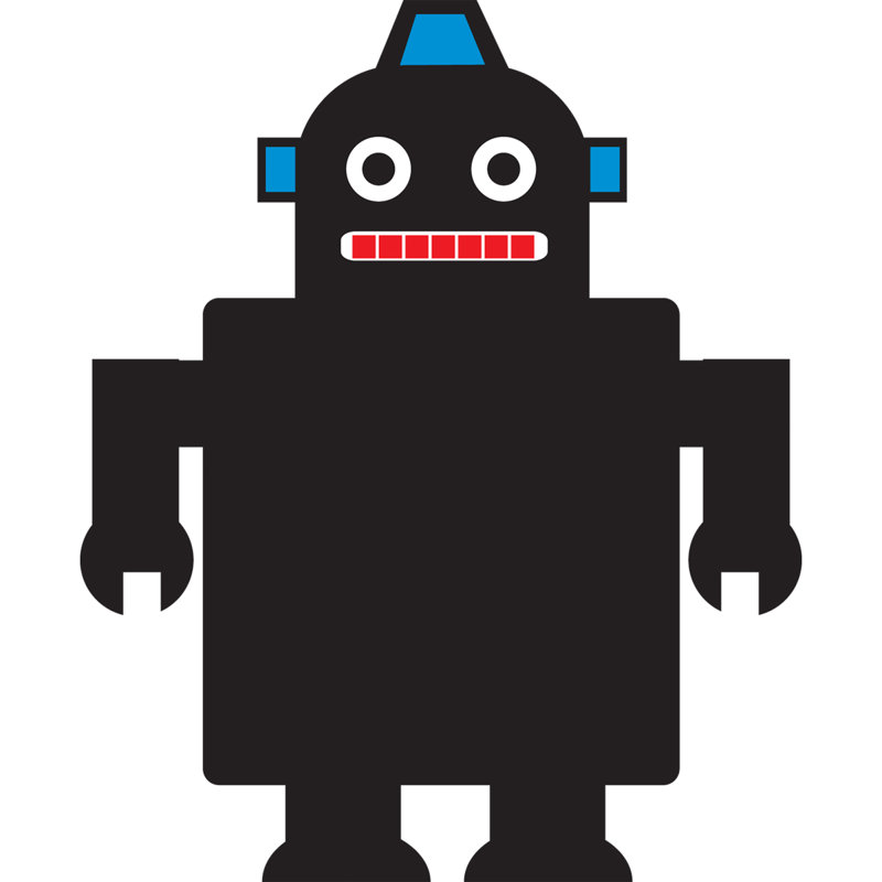 Tableau noir robot Chalk It Up