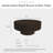 Handcrafted Relief Round Coffee Table-1735596745