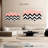 Abstract Zigzag Marble Contrast