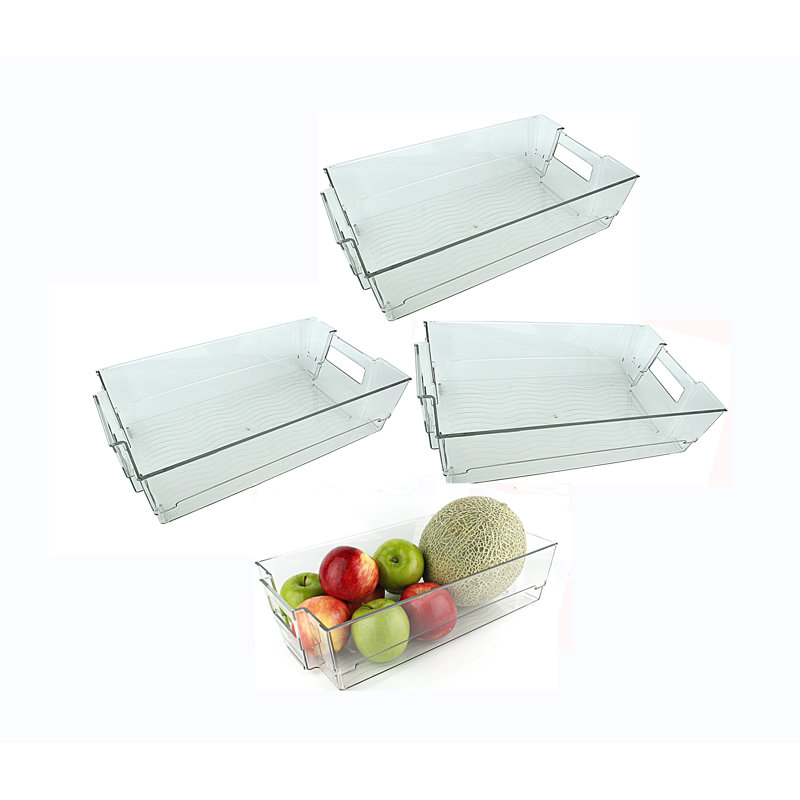 Clear BPA-Free Plastic Food Storage Container Set