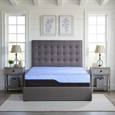 13" Hybrid Cooling Copper GelCare Plush Memory Foam and Coil Mattress