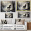«Gray Horse Misty Morning Canter I», art mural encadré-953143663-994049700