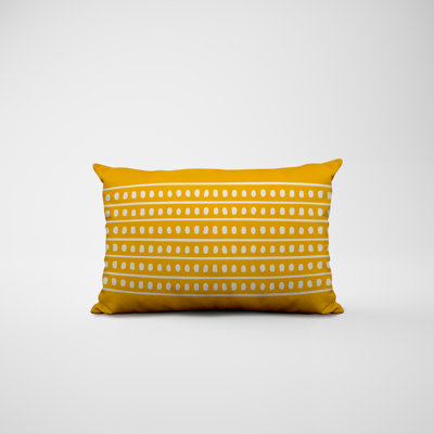 Polyester / Mélange de polyester Housse de coussin rectangulaire intérieure / extérieure lombaire et insert