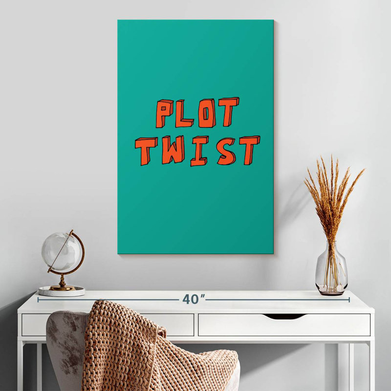 Plot Twist, 30" H x 20" W