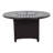 Zarah Round Aluminum Propane Smokeless Fire Pit