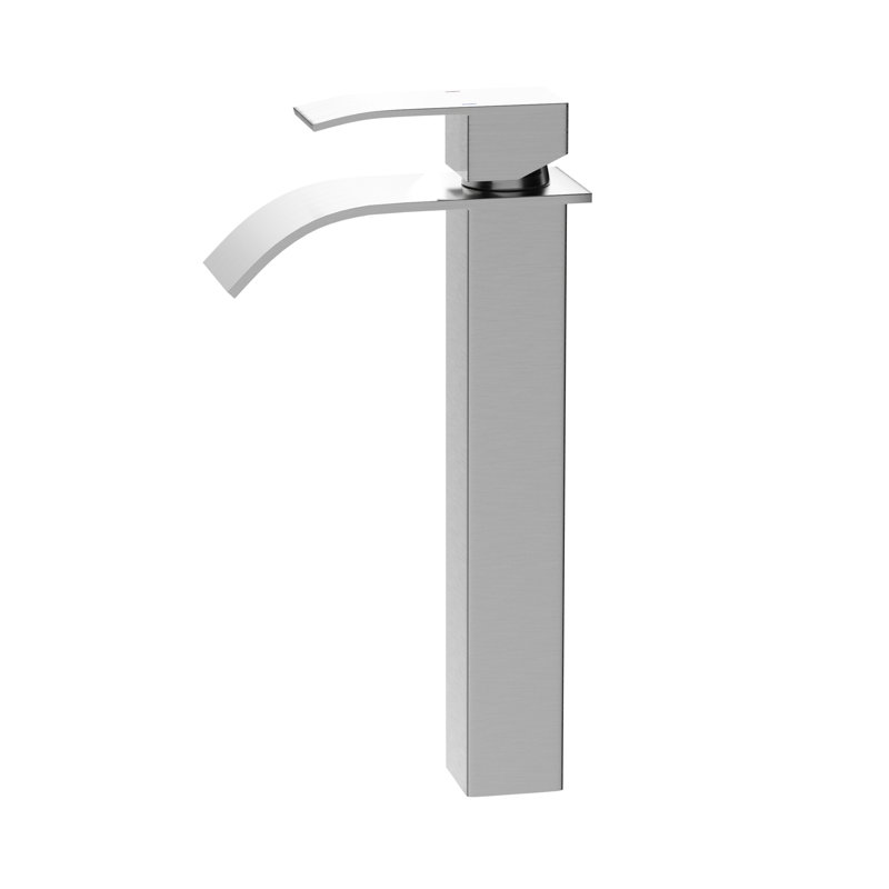 6" Bathroom Faucet In Brushed Nickel - Stainless Steel 304, Cartridge Valve For Easy Control, Sink Finish, Single Handle Sinks