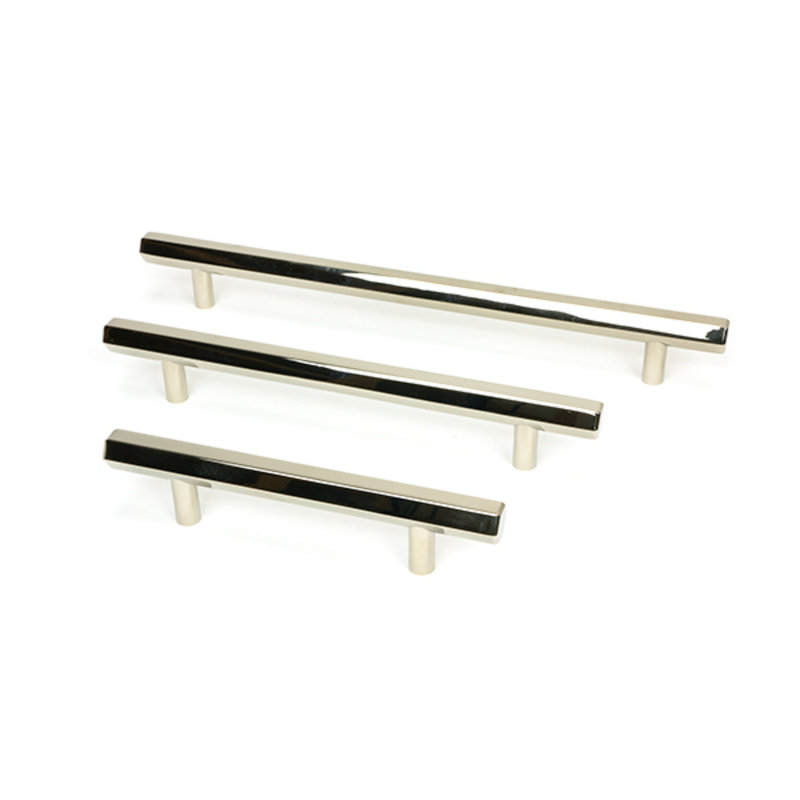 Bar Handle, 16 cm, Polished Nickel