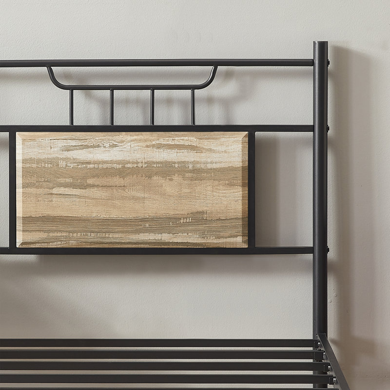 Belteau 43.7'' Bed Frame, Twin, Slate