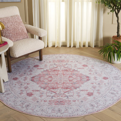 Tapis oriental beige / rouille