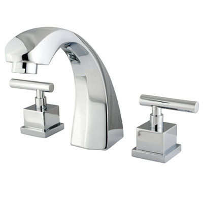 Rio Double Handle Deck Mounted Roman Tub Faucet Trim