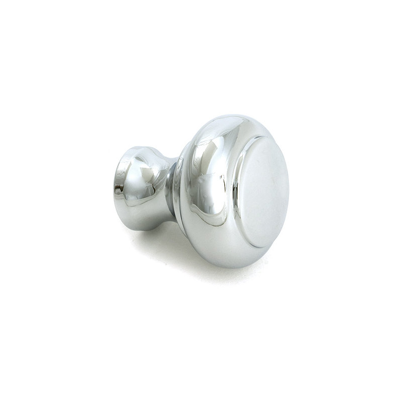 Regency Cabinet Knob, Polished Chrome, 1.18" Knob Diameter