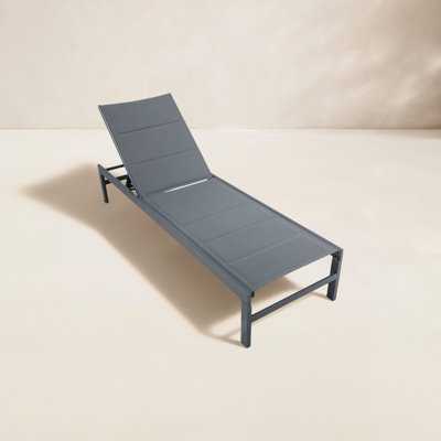 Ine 24" Patio Chaise Lounge