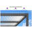 Purple Leaf Adjustable Louvered Pergola with String Lights White Sun Shade Roof Patio Pergola for Deck Backyard Garden-114840397