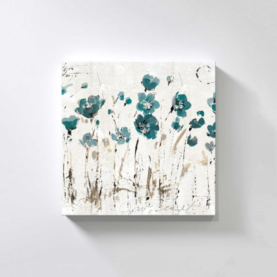 «Abstract Balance IV Blue» par Lisa Audit - impression sur toile