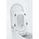 Elongated Smart Toilet 1.34 GPF With Auto Open/Close, Heated Seat, And Advanced Bidet Functions
