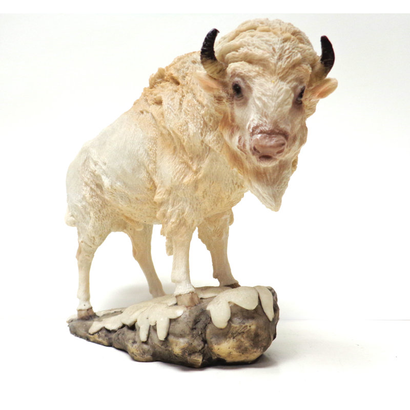 Figure Buffalo Brown, White