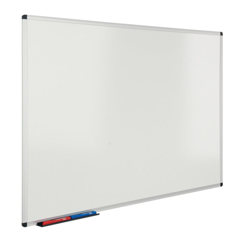 Magnetic Wall Mounted Whiteboard, 120 cm H x 90 cm W