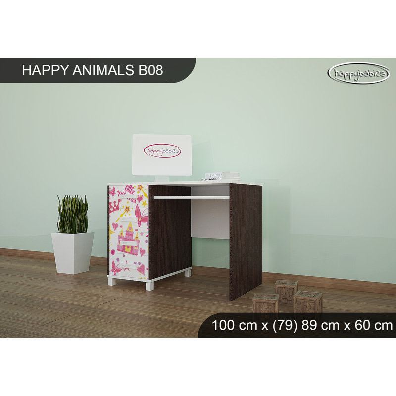 100cm Writing Desk, Chestnut