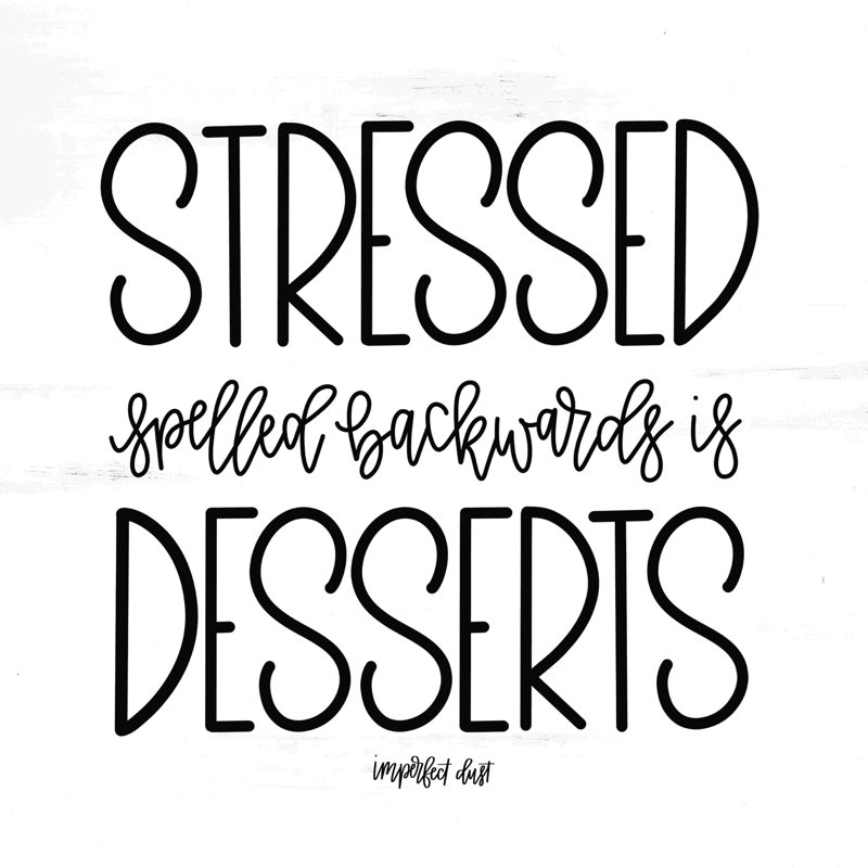 Desserts - Art textuel, H 36 po x l 36 po, Non, Cadre doré simple