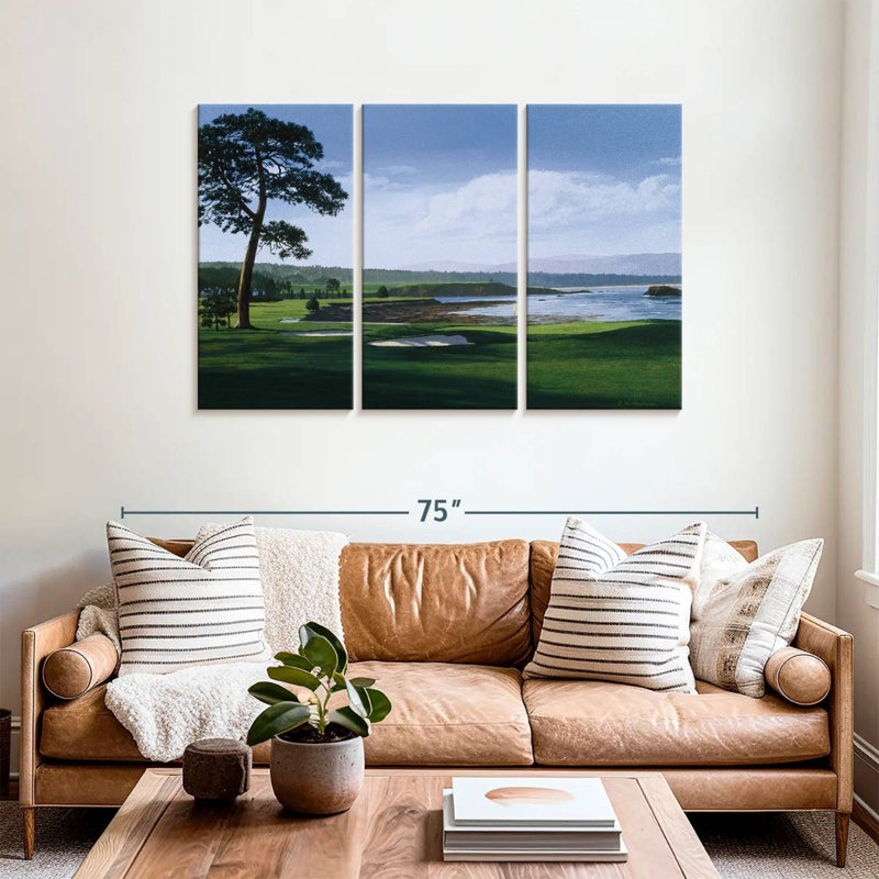 Sireci Golf Course I, 36" H x 57" W