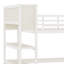 Lit mezzanine avec garde-robe intégré, bureau en L, rangement et étagères-1540281386