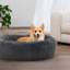 Lit pour chien Donut, lit douillet, douillet, chaud, moelleux, rond et moelleux pour animal de compagnie, lavable à la machine-379643120-379643124