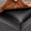 Repose-pieds de rangement carré en similicuir de 14,96 po Arlicia-167746378