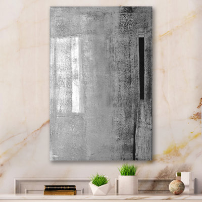 Art moderne gris et bleu II 2PT47789
