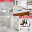 Galicia Metal Bathroom Shelves-1796502660