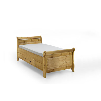 Eva Solid Wood Ottoman Storage Bed