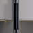 60.6" Freestanding Glass Door Display Cabinet