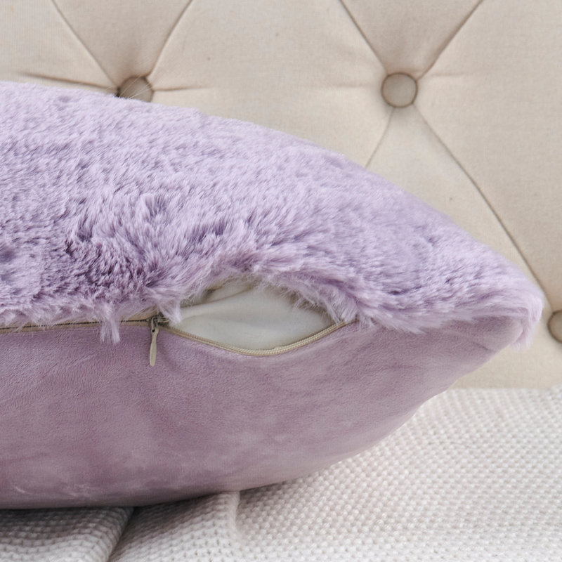 Housse de coussin carrée, Brume de lavande