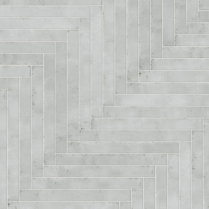 Carreau de porcelaine pour mur et plancher 2 po x 18 po Phoenix, Gris