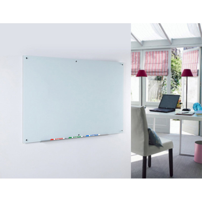 Panneau audio-visuel mural en verre, 36 po x 59 po