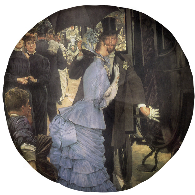 Coussin de sol tissot the bridesmaid james, 27,5 po x 55,5 po