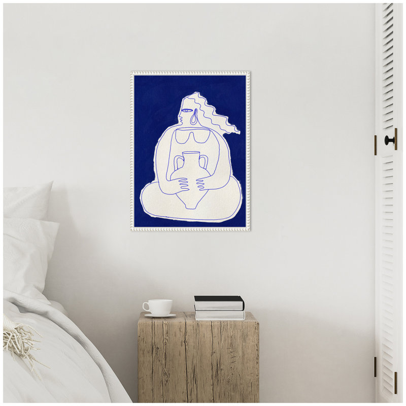 «Solitude 2» par Shatha Al Dafai, reproduction d'art sur toile encadrée