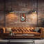 Traditional Entertainment Wall Decor