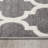 Aleighia Geometric Gray Cream High Traffic Stain Resistant Rug-1226916437