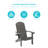 Cerqueira Outdoor Adirondack Chair-1036890076