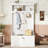 4-In-1 Hall Tree With Shoe Storage,Standing Coat Rack With Shoe Bench,Entryway Furniture With Hooks-1942172904