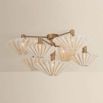 Tremblant Saguran Close to Ceiling Flush Mount