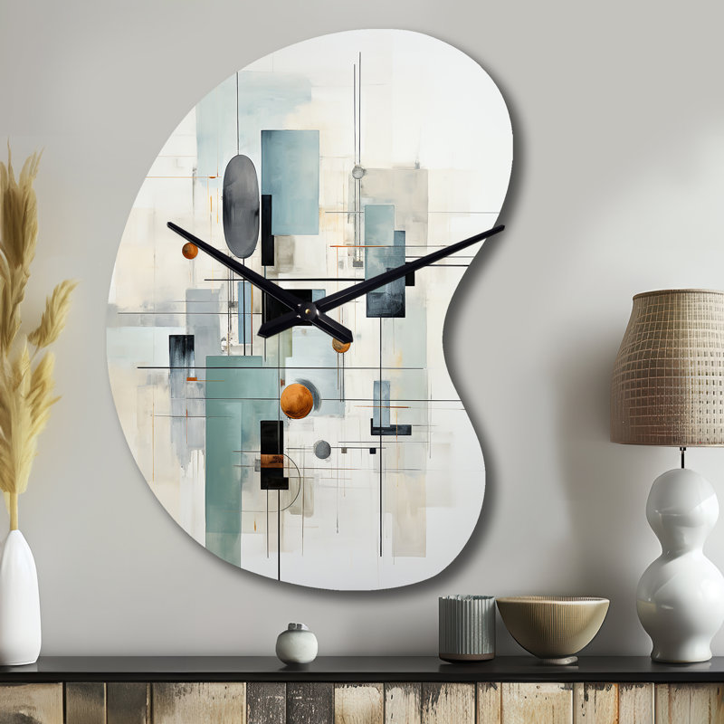 Horloge murale grise, Petit